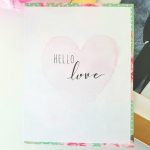 Free Printable Valentine's Day Card | Paper Rose | Free Printable Card Stock Paper