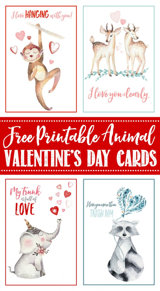 Free Printable Valentine&amp;#039;s Day Cards And Tags - Clean And Scentsible | Free Printable Childrens Valentines Day Cards