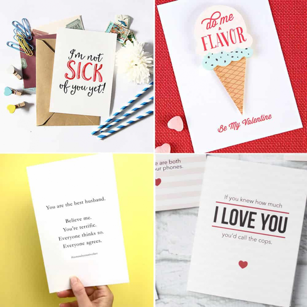 Free Printable Valentine&amp;#039;s Day Cards | Printable Valentine Cards For Husband
