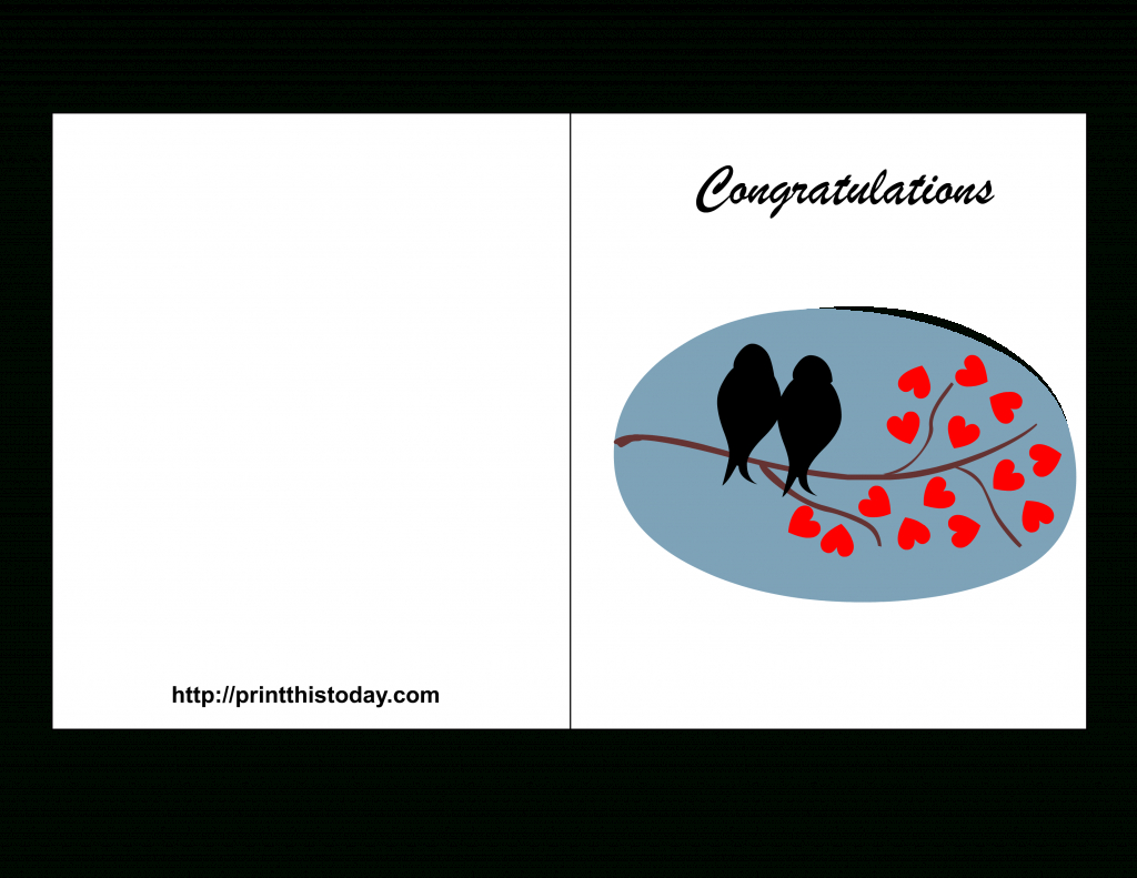 Free Printable Wedding Congratulations Cards | Free Printable Congratulations Baby Cards