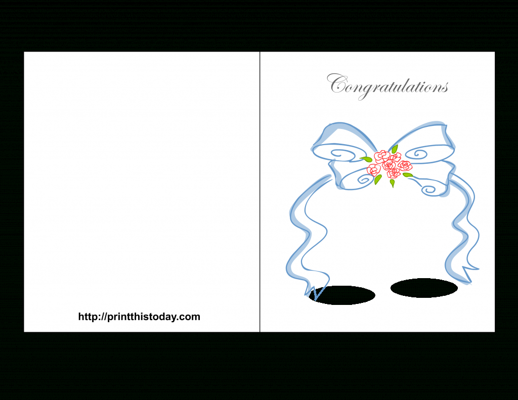 Free Printable Wedding Congratulations Cards | Free Printable Congratulations Cards