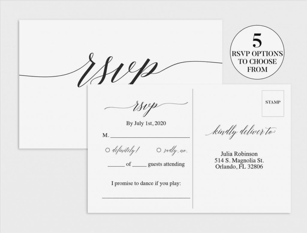 Free Printable Wedding Rsvp Card Templates – Keni.candlecomfortzone | Free Printable Rsvp Cards