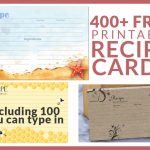 Free Recipe Cards   Cookbook People | Free Printable Photo Cards 4X6