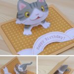Free Templates   Kagisippo Pop Up Cards 2 | Pop Up Cards | Pop Up | Free Printable Birthday Pop Up Card Templates