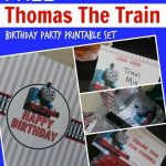 Free Thomas The Train Engine Birthday Party Printables   Passion For | Thomas Thank You Cards Printable