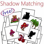 Free} Valentines Preschool Printables: Shadow Matching Cards | Free Printable Matching Cards