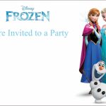 Frozen Free Printable Birthday Party Invitation Personalized Party | Free Printable Birthday Invitation Cards
