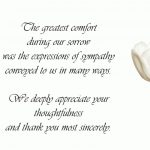 Funeral Thank You Card Ideas   Google Search | Sympathy Card Ideas | Thank You Sympathy Cards Free Printable