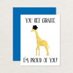 Funny Graduation Card / Printable Graduation Card / Funny | Etsy | Cute Graduation Cards Printable