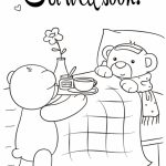 Get Well Soon Coloring Page | Free Printable Coloring Pages | Get Well Soon Card Printable