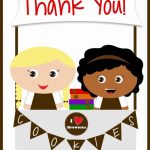 Girls Scouts   Free Printable Brownies Thank You Cards   Cookie | Free Printable Eagle Scout Thank You Cards