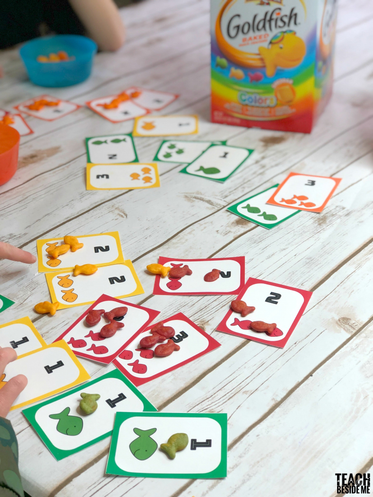 Go Fish Printable Card Game With Goldfish – Teach Beside Me | Printable Go Fish Cards