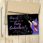 Godmother Card Fairy Godmother Card Will You Be My Godmother | Etsy | Will You Be My Godmother Printable Card Free