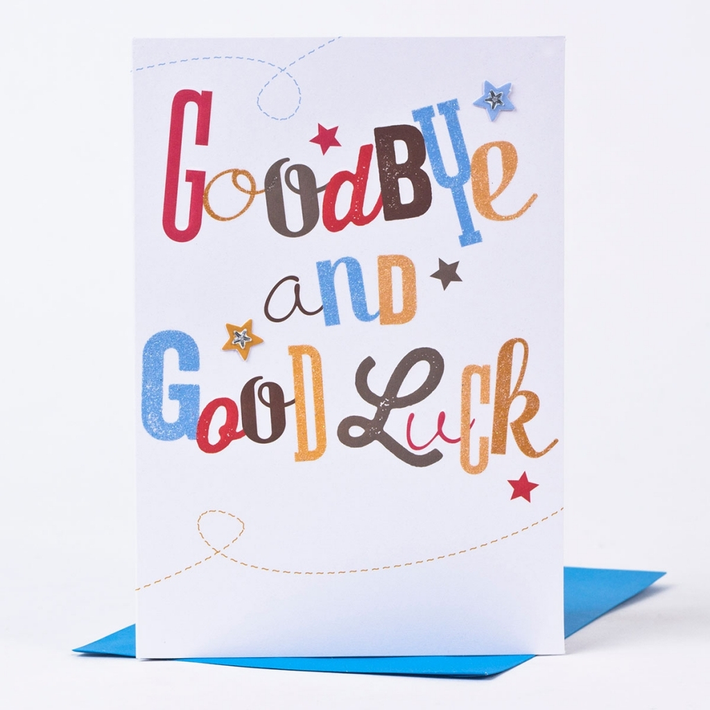 Hand Drawn Free Printable Good Luck Cards - Printable Cards.