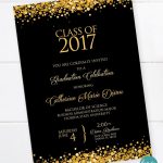 Graduation Invitation, Graduation Celebration, College Graduation | Graduation Invitation Cards Printable