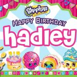 Hadley's Birthday Card #shopkinsbirthday   Free Blank Printable | Printable Shopkins Birthday Card