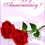 Happy Anniversary Roses   Happy Anniversary Card (Free) | Greetings | Printable Cards Free Anniversary