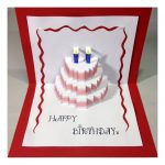 Happy Birthday Cake   Pop Up Card Tutorial   Youtube | Free Printable Birthday Pop Up Card Templates