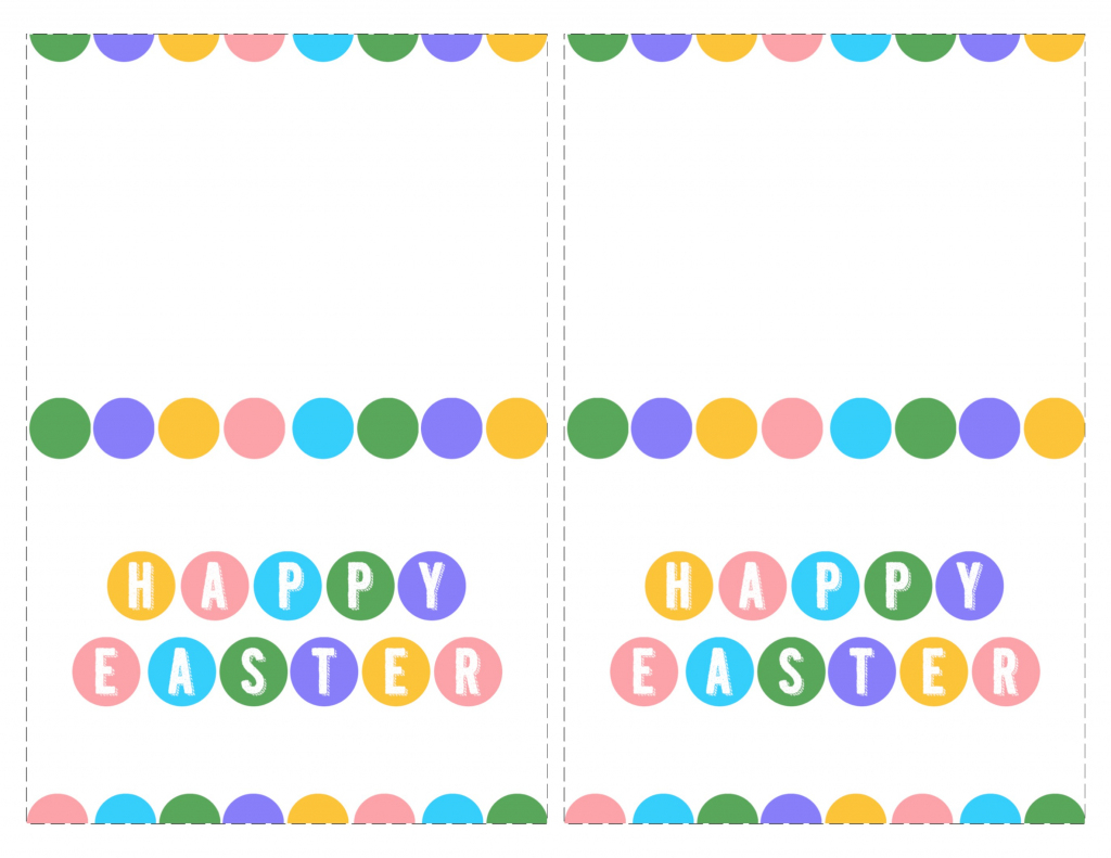 Happy Easter Cards Printable - Free - Paper Trail Design | Happy Easter Cards Printable