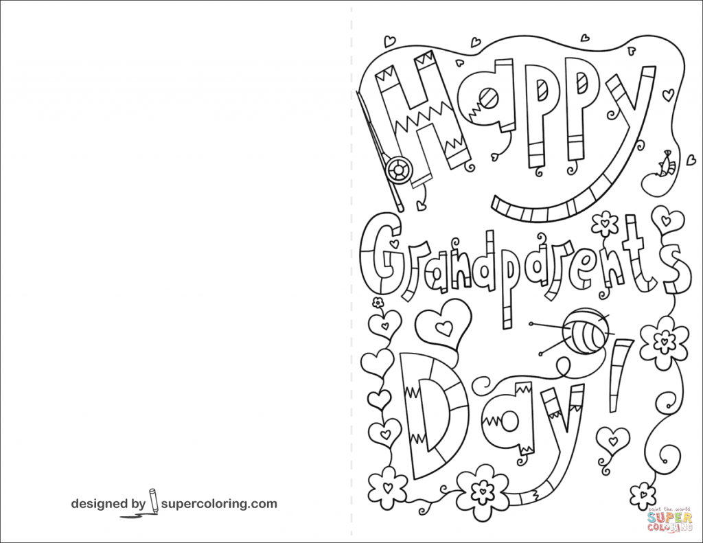 Grandparents Day Cards Printable Free Printable Cards