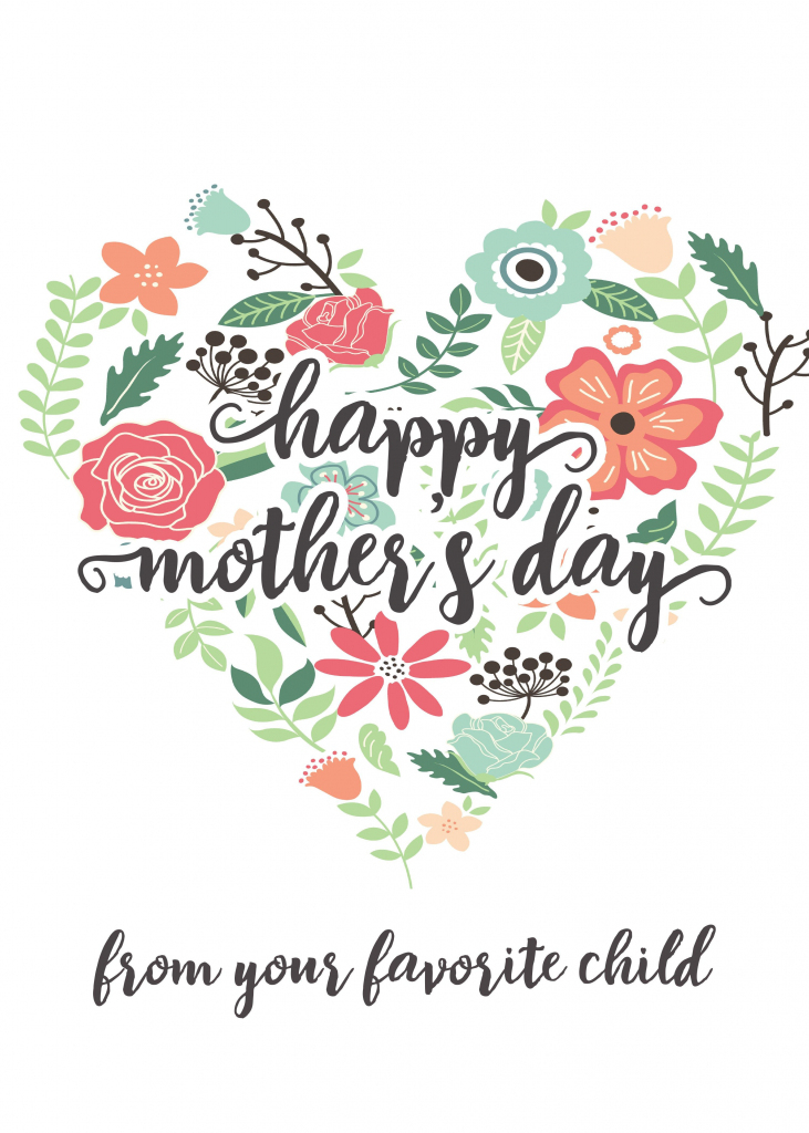 Happy Mothers Day Messages Free Printable Mothers Day Cards | Printable Mothers Day Cards For Friends