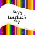 Happy Teacher's Day Greeting Card Template Design Royalty Free | Free Printable Teacher's Day Greeting Cards