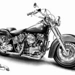 Harley Davidson Motorcycles | Printable Harley Davidson Coloring | Harley Davidson Cards Printable