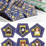 Harry Potter Chocolate Frogs   Free Printable Template For Diy | Harry Potter Chocolate Frog Cards Printable