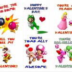 Have A 'super' Valentine's Day With Mario | Holidays: Valentine's | Printable Mario Valentines Cards