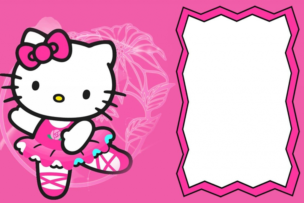 Hello Kitty Birthday Card Template - Canas.bergdorfbib.co | Hello Kitty Christmas Card Printable