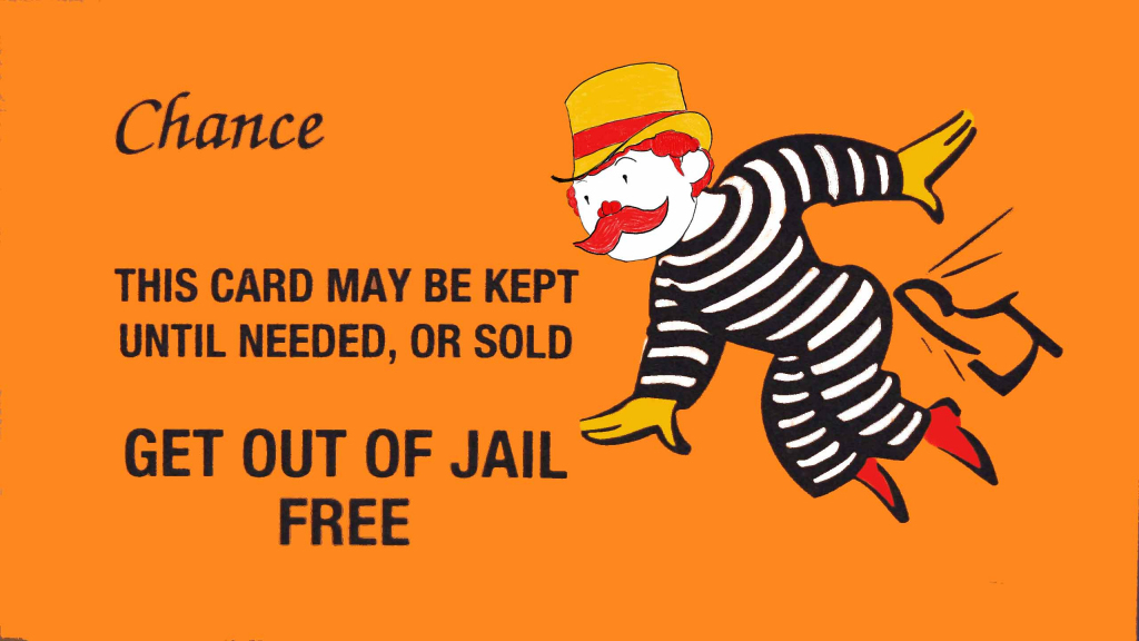 How Ex-Cop Jerome Jacobson Rigged Mcdonald&amp;#039;s Monopoly Game And Stole | Get Out Of Jail Free Card Printable
