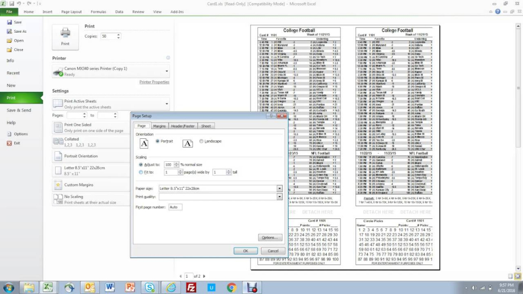 How To Download And Print Parlay Cards - Youtube | Free Printable Parlay Cards