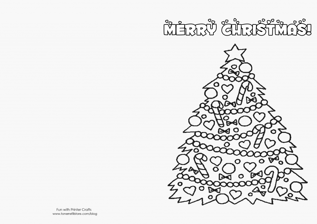 How To Make Printable Christmas Cards For Kids To Color - Fun With | Printable Christmas Cards To Color