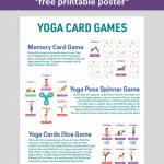 How To Play With Yoga Cards For Kids (Printable Poster)   Kids Yoga | Printable Yoga Cards For Kids