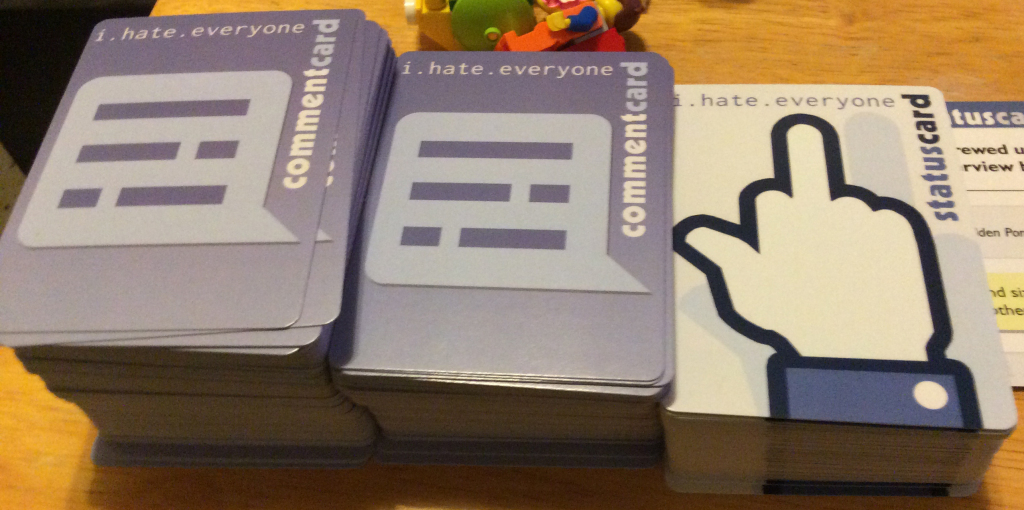 I.hate.everyone | Yaruki Zero Games | Printable Card Games Pdf