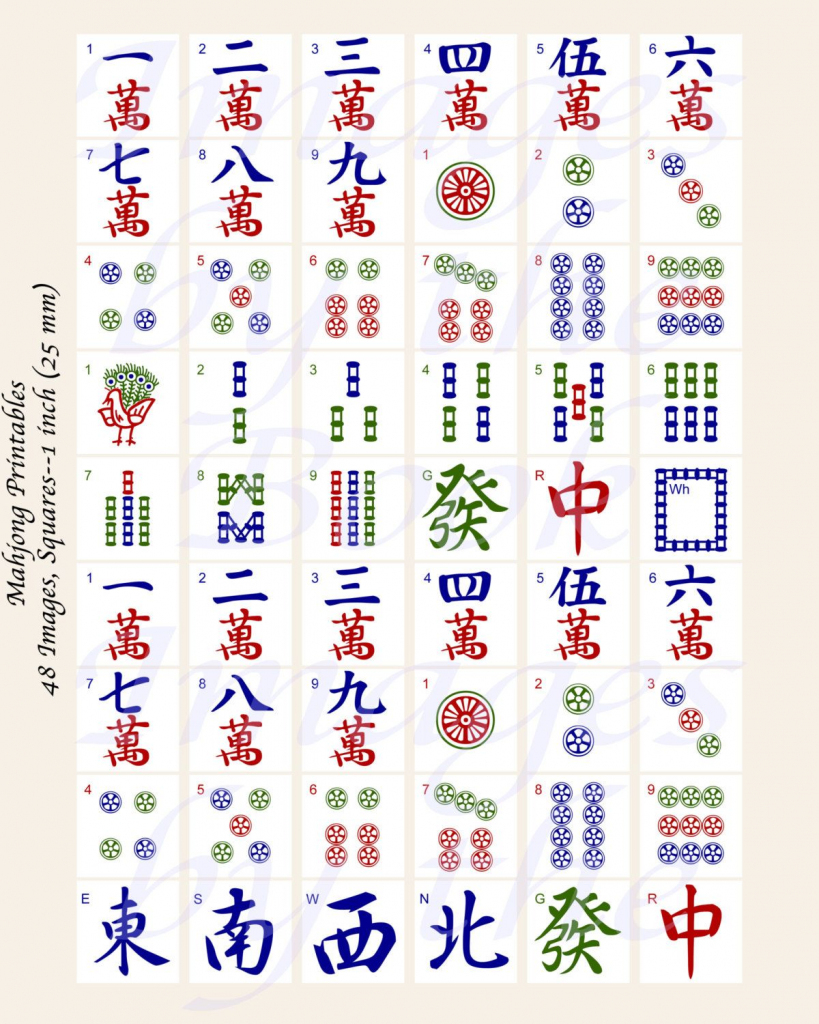 printable mahjong game instructions simple steps