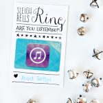 Itunes Gift Card Christmas Packaging | Tauni Everett | Printable Itunes Gift Card