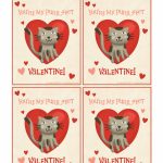 Kids Cat Valentines | Julissa Mora: Free Valentine's Day Cards For | Free Printable Cat Valentine Cards