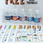 Kids Halloween Party Bingo Cards Free Printable | All Things Thrifty | Printable Hawaiian Bingo Cards