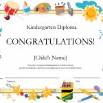 Kindergarten Graduation Certificate | Free Printable Kindergarten | Printable Preschool Graduation Card
