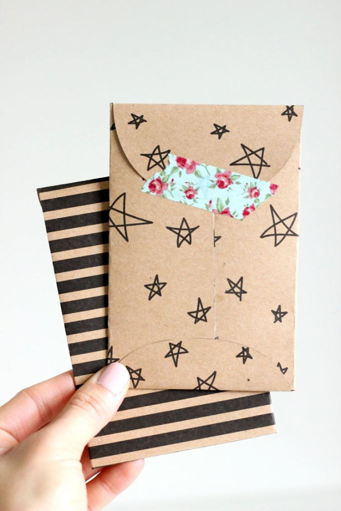 Kraft Paper Gift Card Envelope Free Printable | Let&amp;#039;s Wrap Stuff | Gift Card Printable Envelope