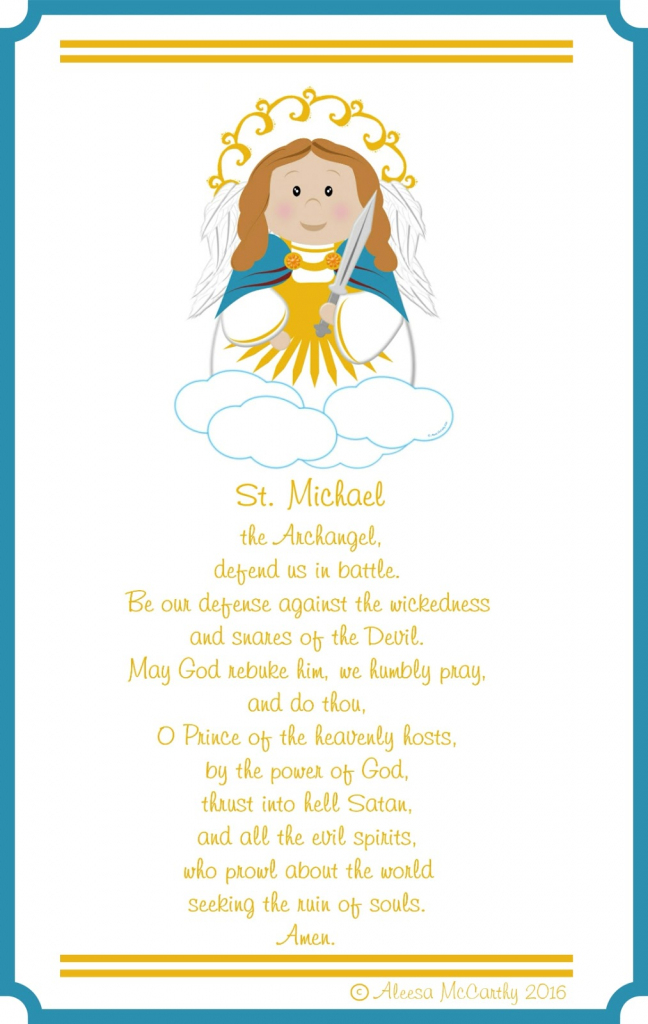 free-printable-st-michael-prayer-card-printable-printable-word-searches