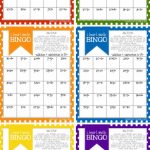 Math Bingo Printable For Kids   Free | Math Activities | Math, Math | Printable Addition Bingo Cards