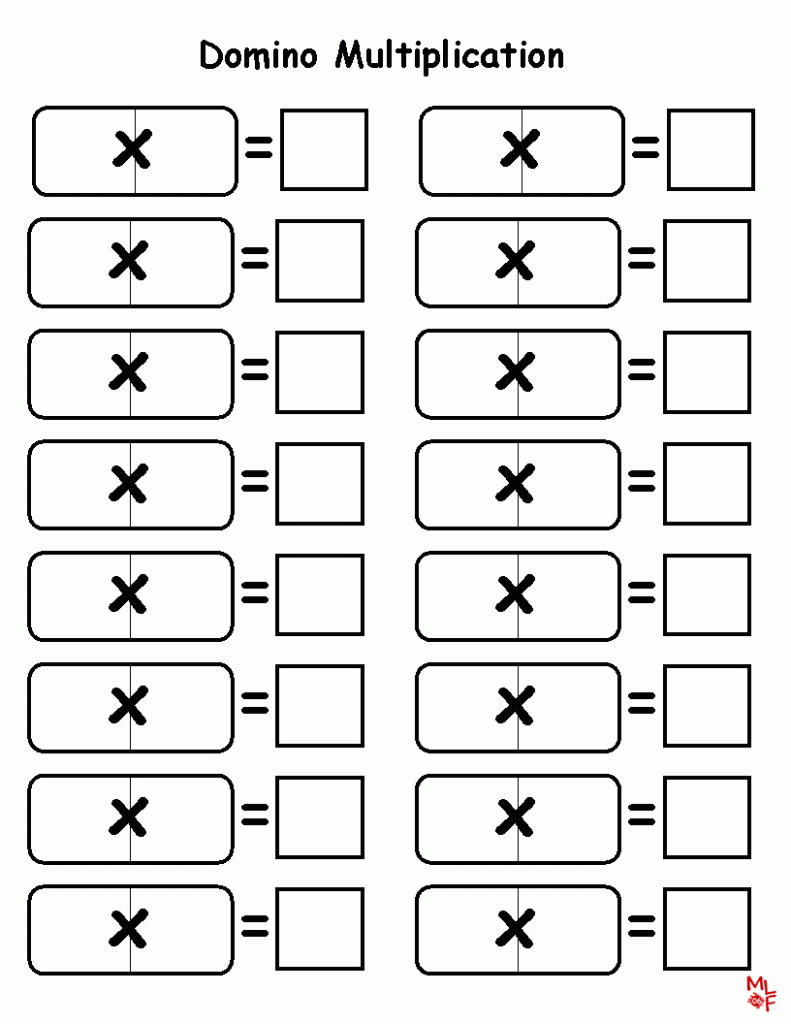 Math Night - Mrs. Eaton&amp;#039;s Webpage | Printable Domino Cards For Math