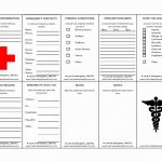Medication Wallet Card Template | Cranfordchronicles | Printable Diabetic Id Card
