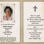 Memorial Card Quotes   Under.bergdorfbib.co | Free Printable Funeral Prayer Card Template