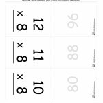 Multiplication Flashcards (0 12) | Free Printable Children's | Math Flash Cards Printable Multiplication