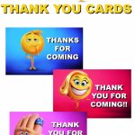 Musings Of An Average Mom: Free Printable Emoji Move Thank You Cards | Printable Emoji Thank You Cards