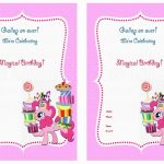 My Little Pony Birthday Invitations | Birthday Printable | My Little Pony Printable Cards