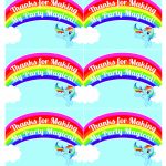My Little Pony Rainbow Dash Birthday Party Printables | My Little | Free Printable My Little Pony Thank You Cards